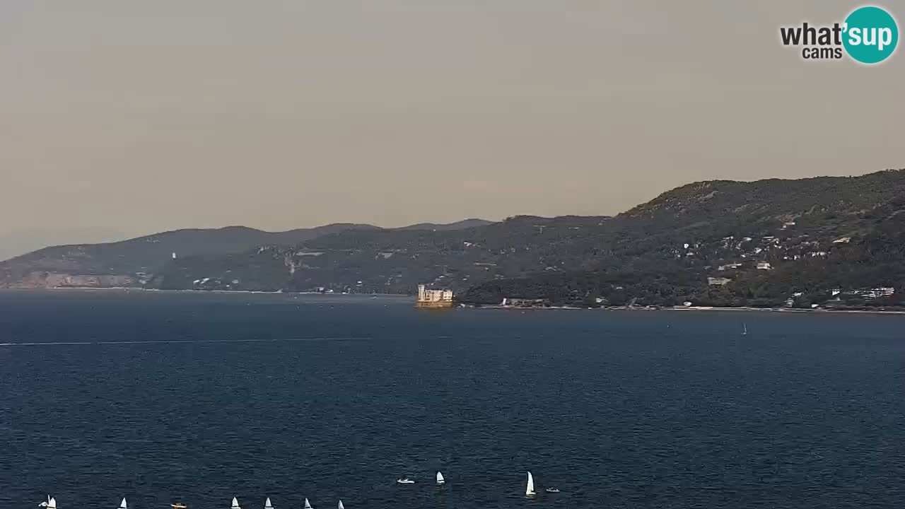 Web kamera Trst – pogled sa svetišta Monte Grisa