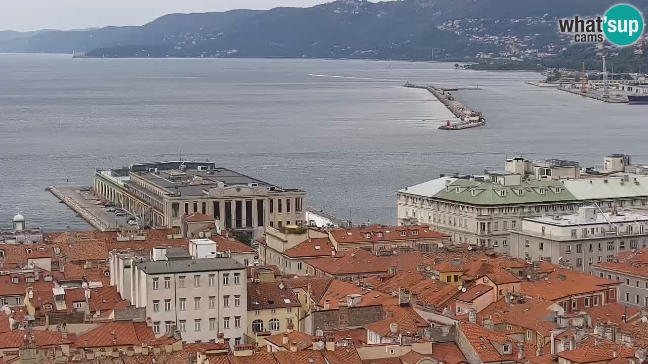 Web kamera Trst – pogled sa svetišta Monte Grisa
