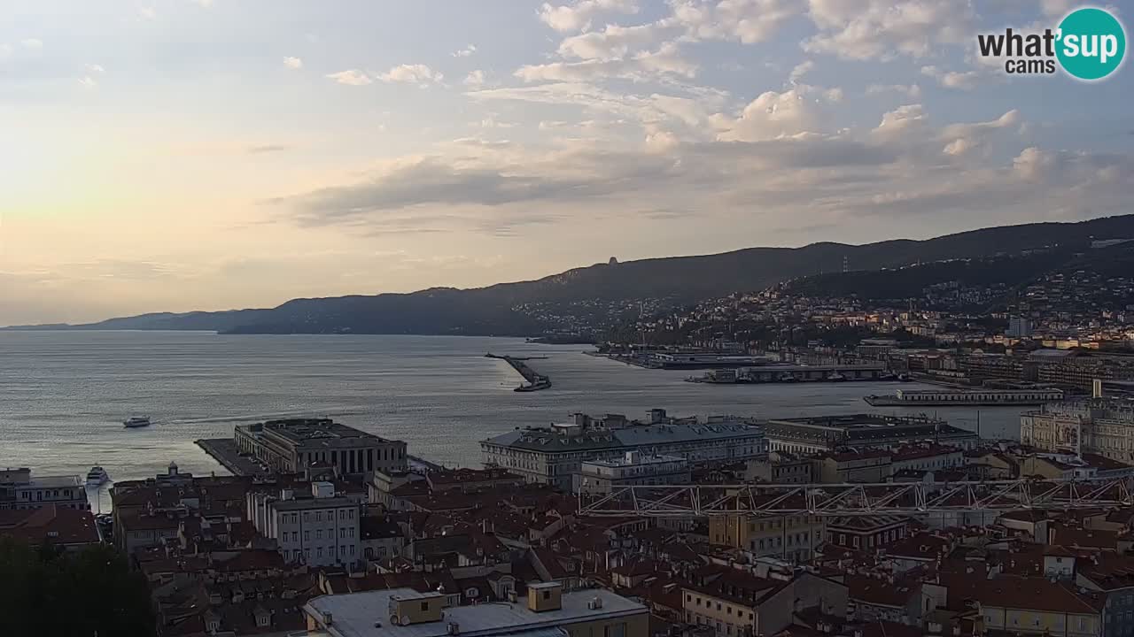 Webcam Trieste – Vue du sanctuaire Monte Grisa