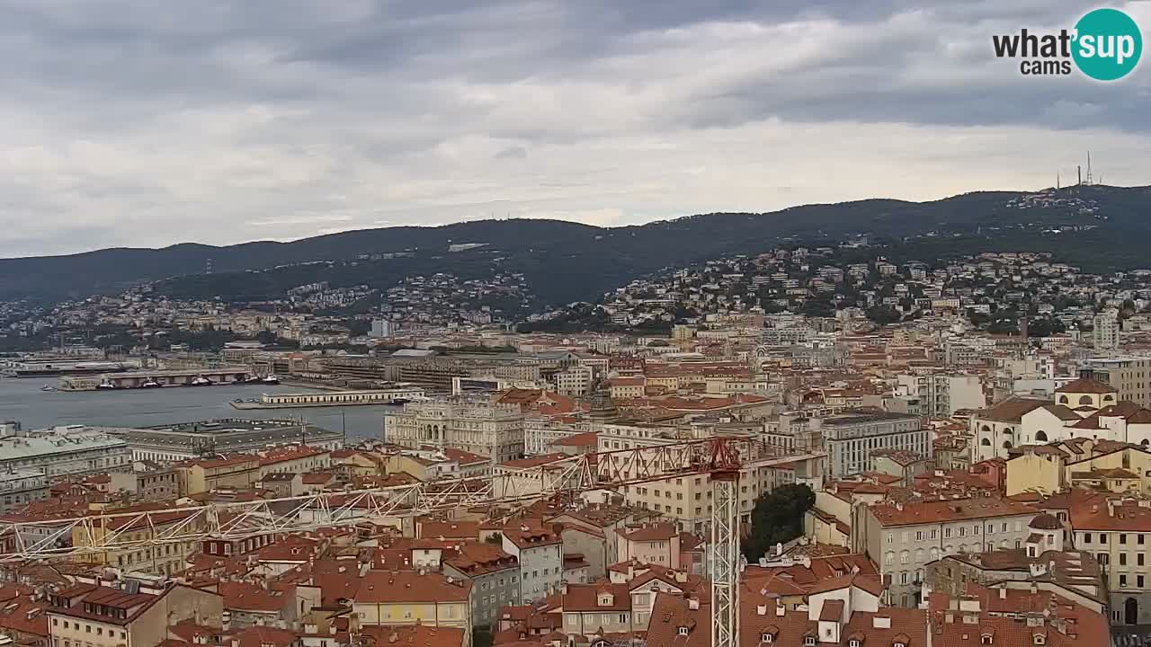 Webcam Trieste – Vue du sanctuaire Monte Grisa