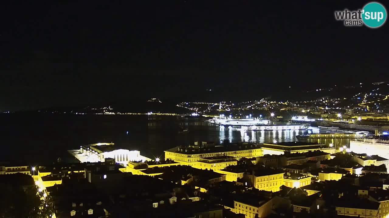 Webcam Trieste – Vue du sanctuaire Monte Grisa