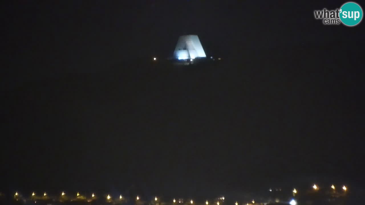 Live webcam Trieste – Panorama of the city, the Gulf, the maritime station and the Miramare castle