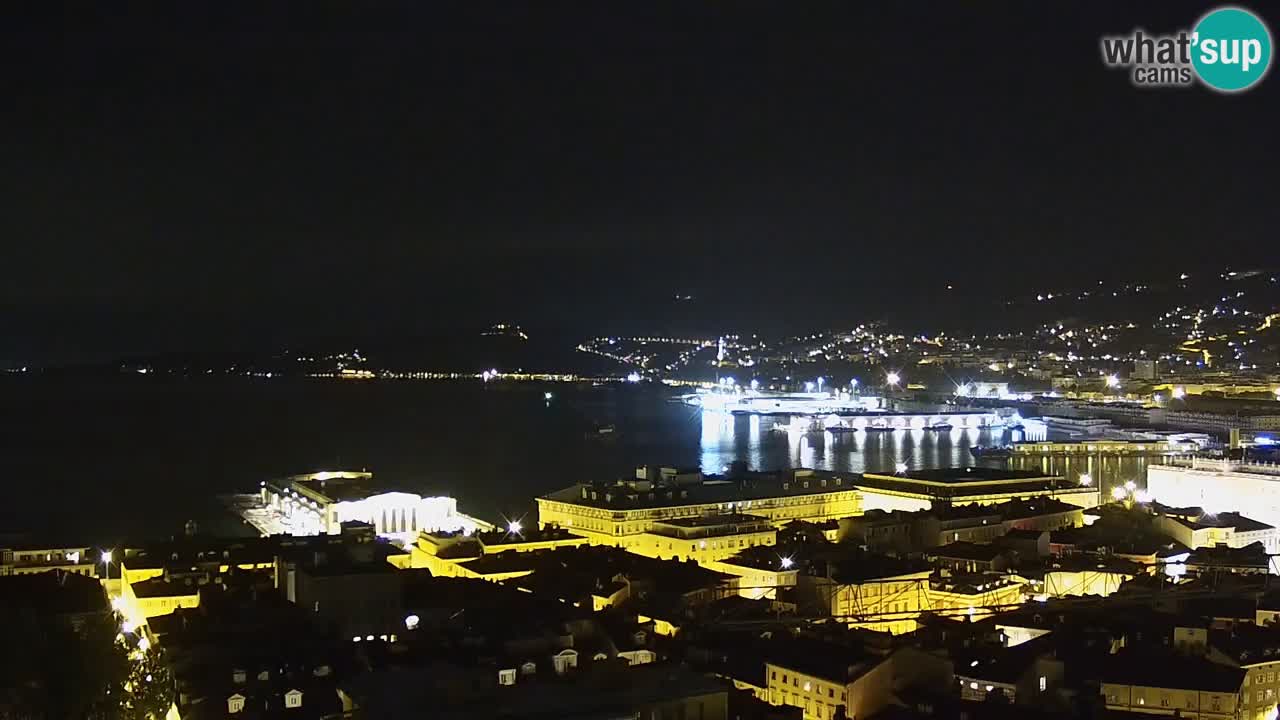 Webcam Trieste – Panorama dal Santuario Monte Grisa