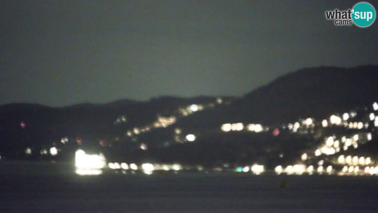 Live webcam Trieste – Panorama della città, del Golfo, stazione marittima e del castello di Miramare