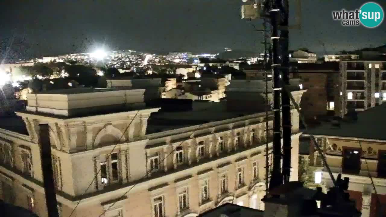 Live-Webcam Triest – Panorama der Stadt, des Golfs, der Seestation und des Schlosses Miramare