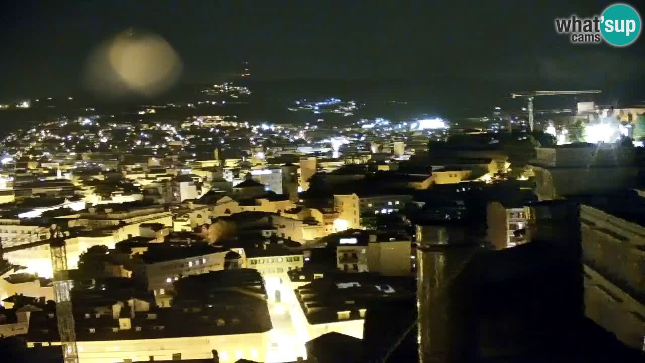 Live webcam Trieste – Panorama of the city, the Gulf, the maritime station and the Miramare castle