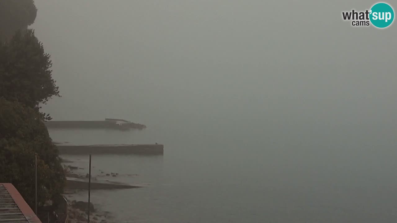 Webcam BellaRiva restaurant | Trieste coast – view to Miramare castle