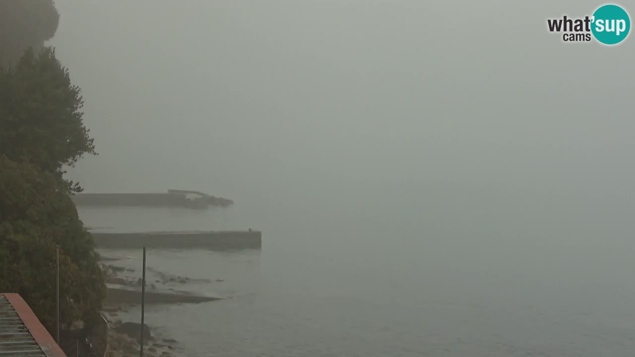 Webcam del restaurante BellaRiva | Costa de Trieste – vista hacia el castillo de Miramare