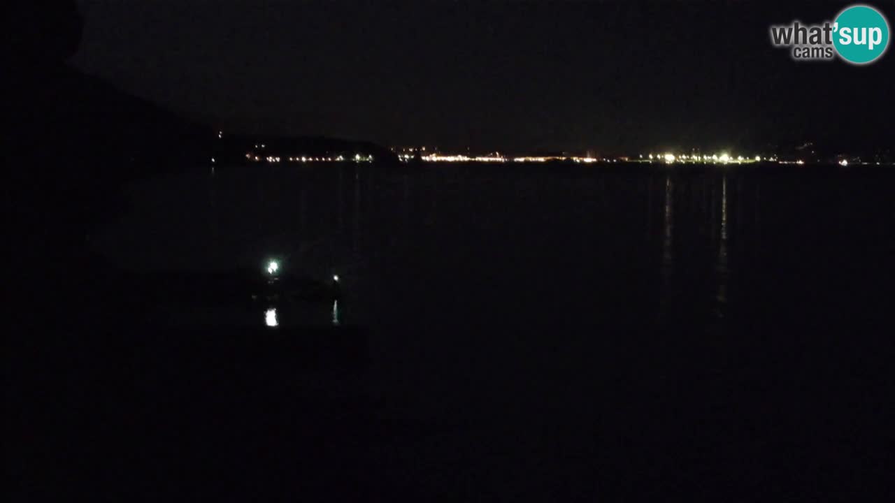 Webcam du restaurant BellaRiva | Côte de Trieste – vue sur le château de Miramare