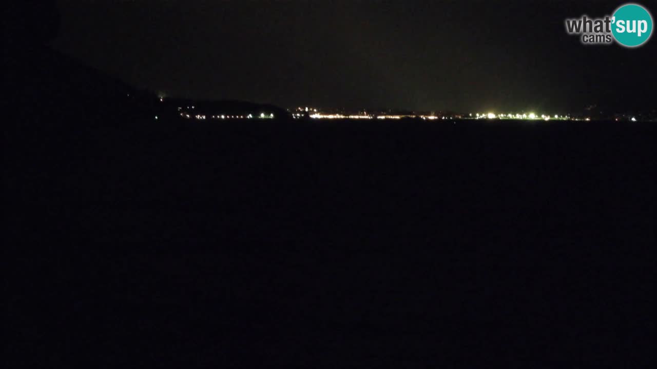 Webcam BellaRiva restaurant | Trieste coast – view to Miramare castle