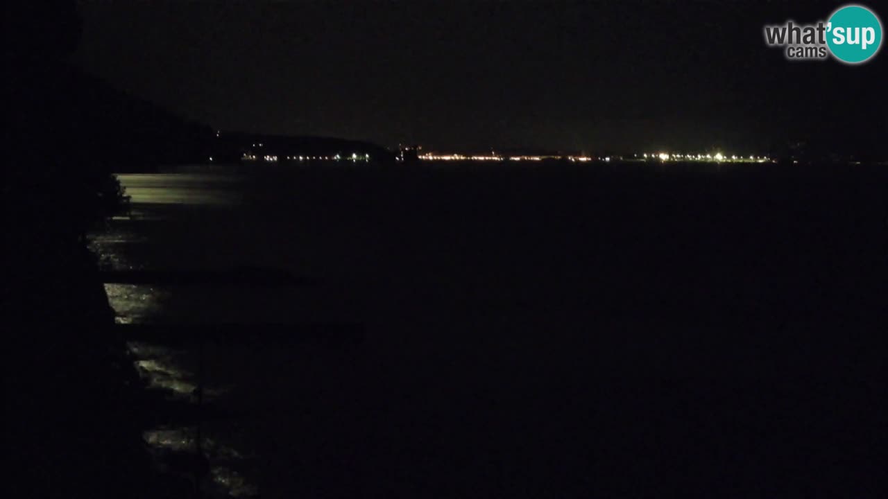 Webcam Restaurant BellaRiva | Küste von Triest – Blick auf das Schloss Miramare