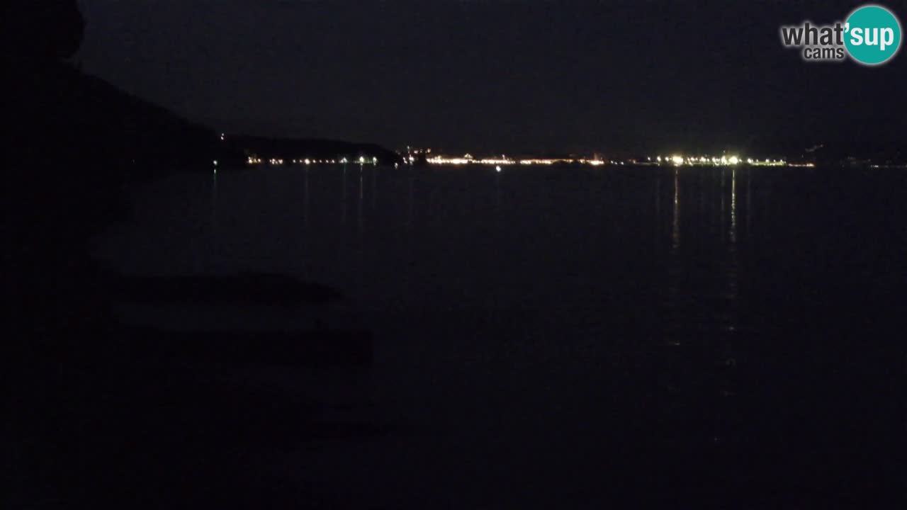 Webcam du restaurant BellaRiva | Côte de Trieste – vue sur le château de Miramare