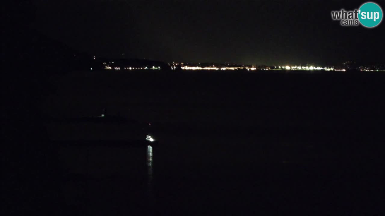 Webcam del restaurante BellaRiva | Costa de Trieste – vista hacia el castillo de Miramare