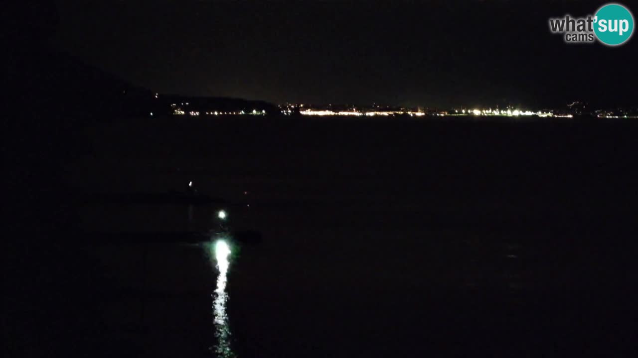 Webcam du restaurant BellaRiva | Côte de Trieste – vue sur le château de Miramare