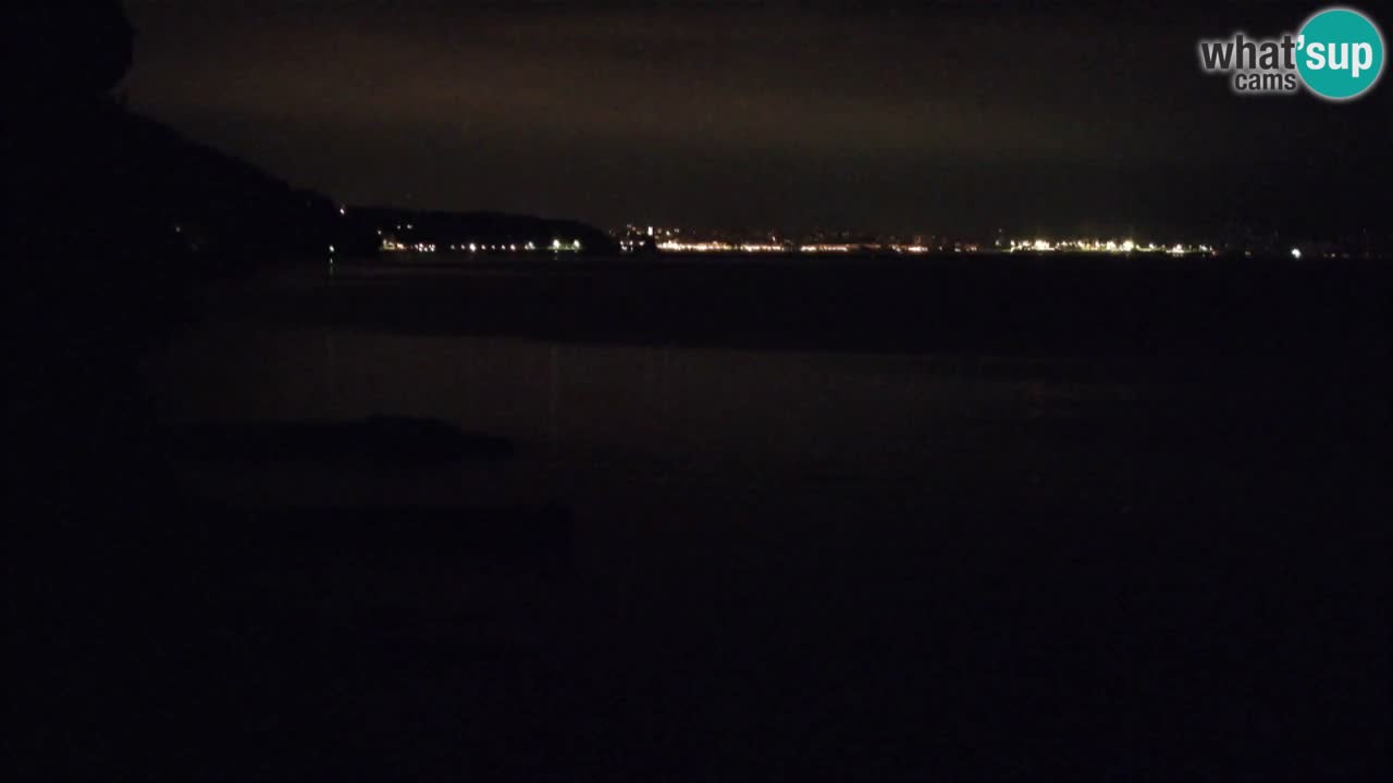 Webcam del restaurante BellaRiva | Costa de Trieste – vista hacia el castillo de Miramare