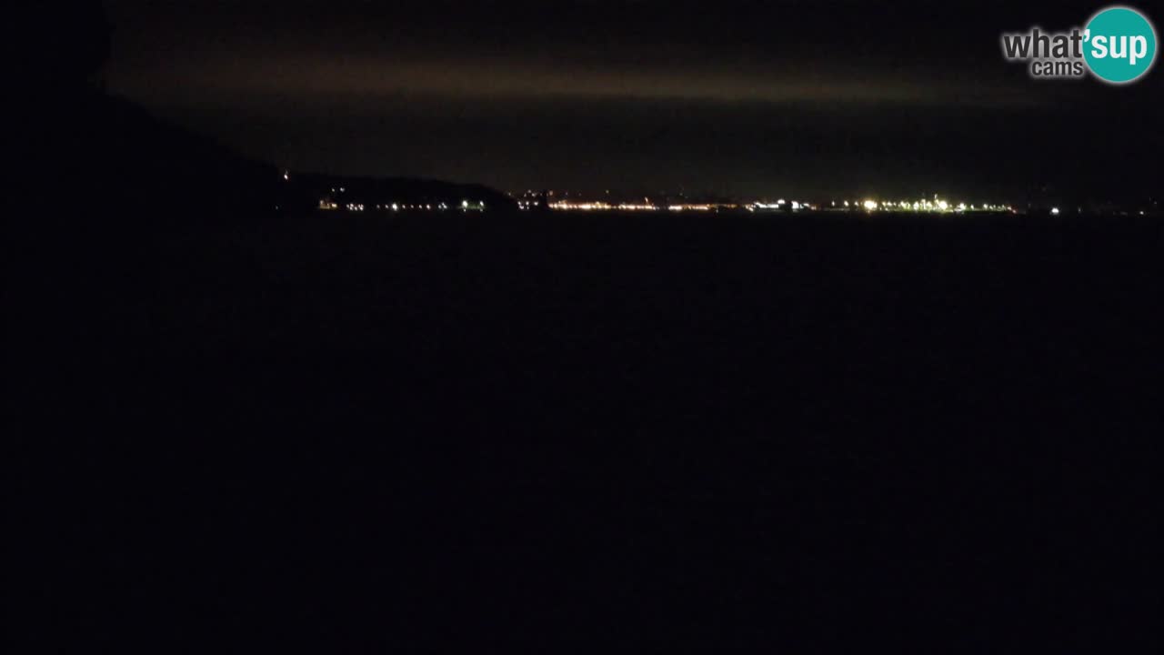 Webcam del restaurante BellaRiva | Costa de Trieste – vista hacia el castillo de Miramare