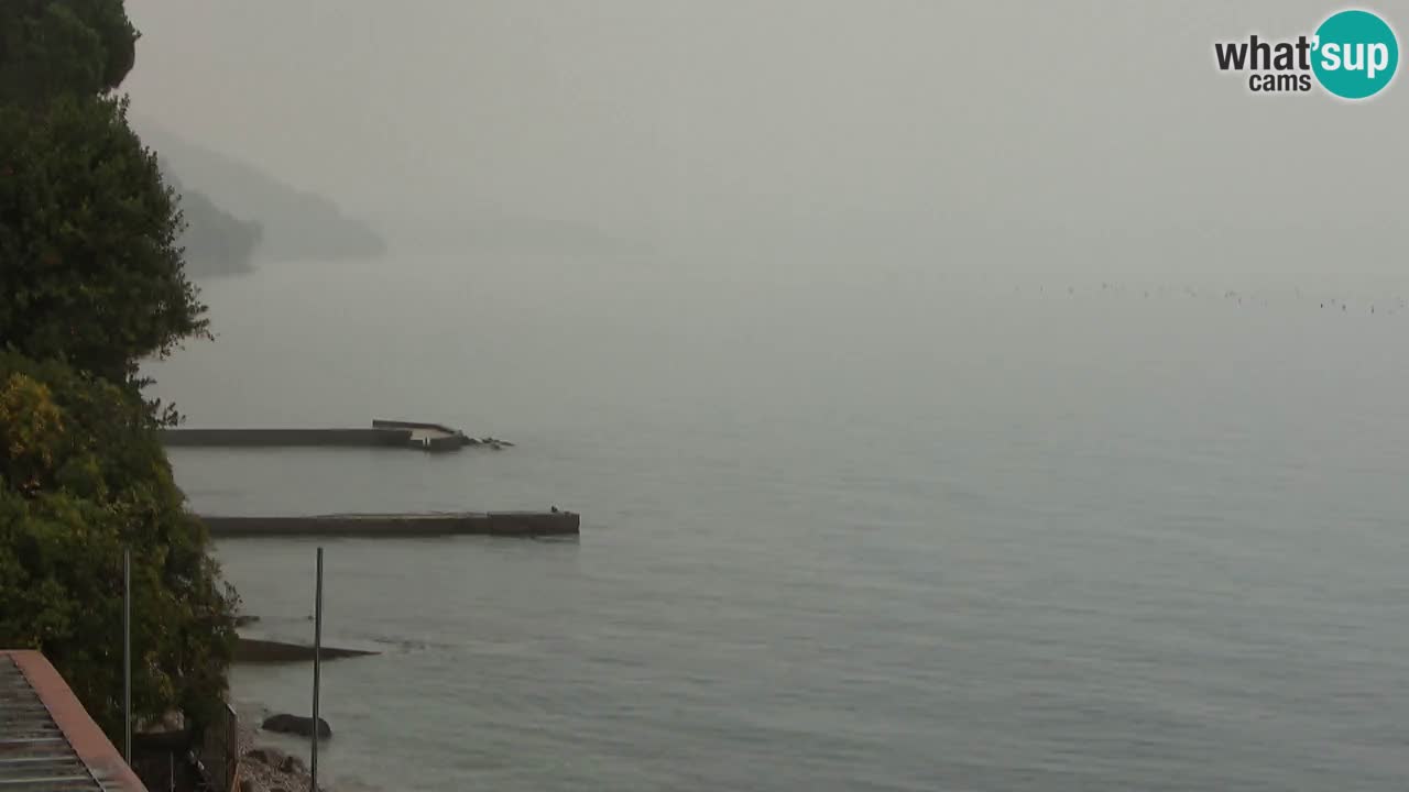 Webcam Restaurant BellaRiva | Küste von Triest – Blick auf das Schloss Miramare