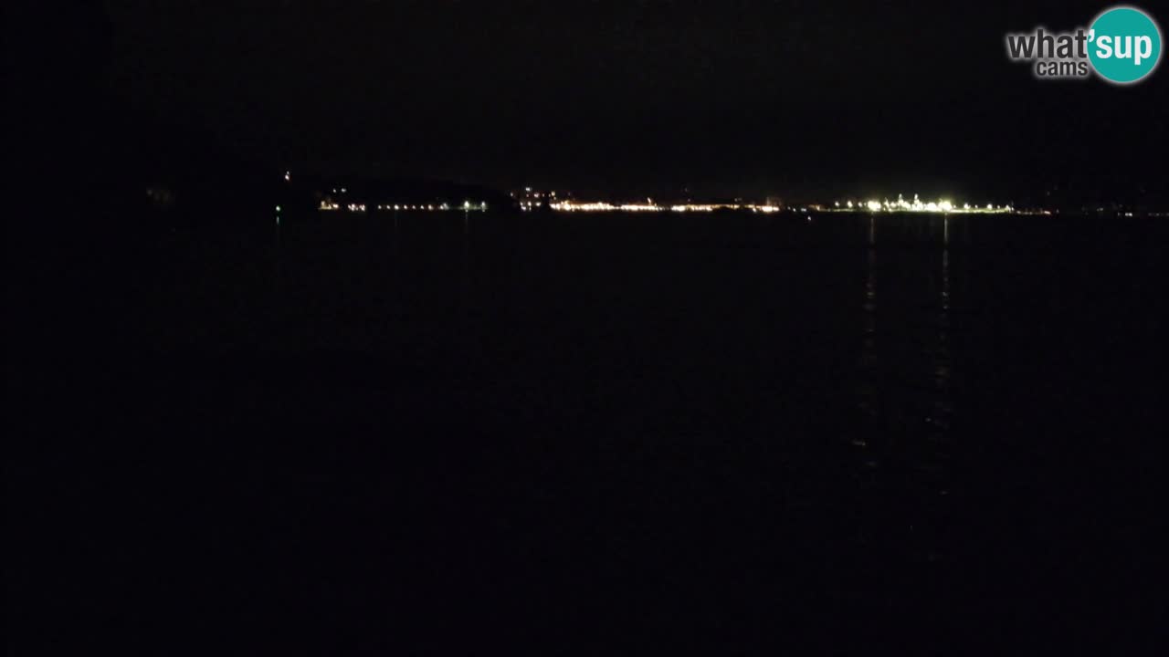 Webcam du restaurant BellaRiva | Côte de Trieste – vue sur le château de Miramare