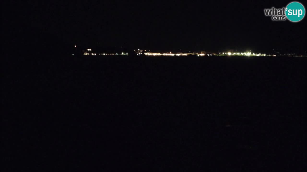 Webcam du restaurant BellaRiva | Côte de Trieste – vue sur le château de Miramare