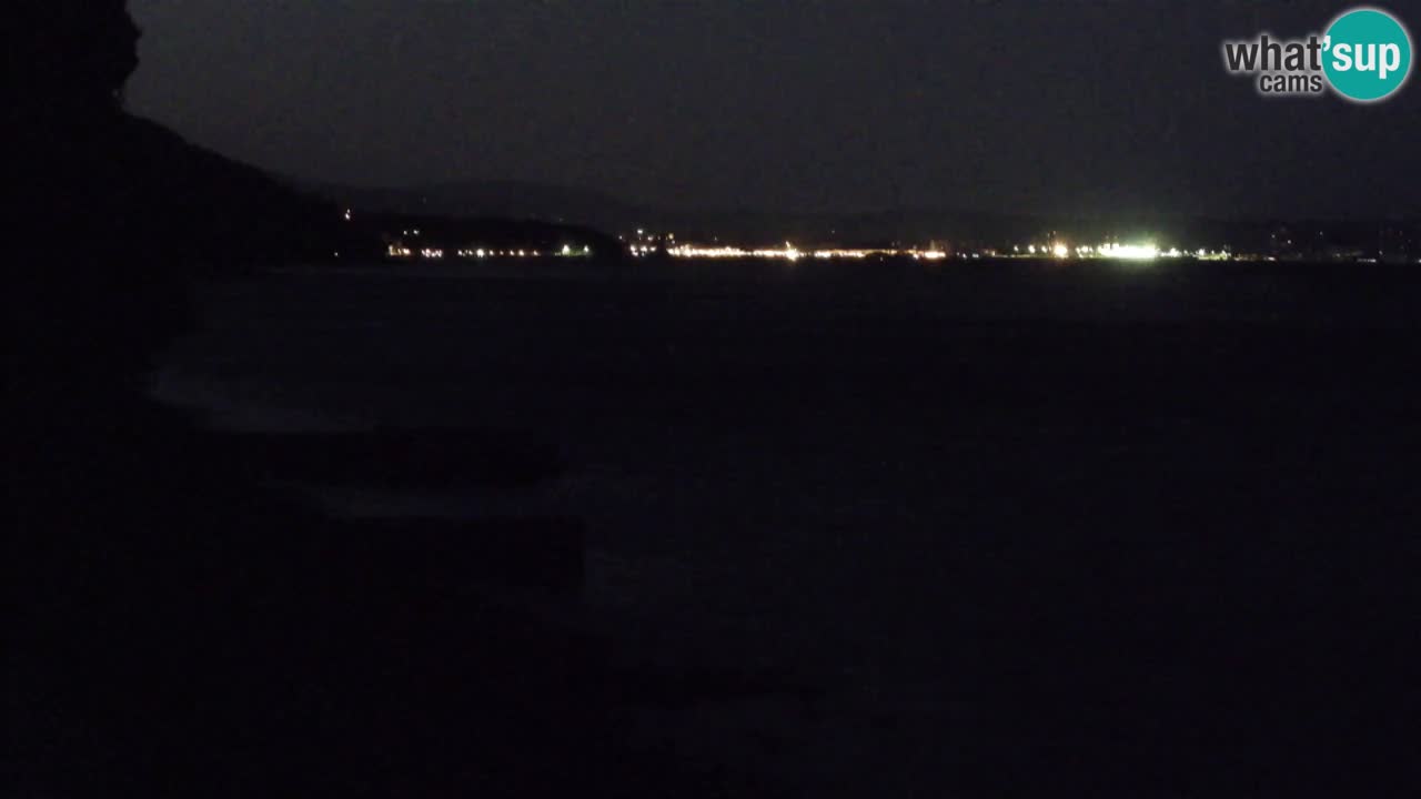 Webcam BellaRiva restaurant | Trieste coast – view to Miramare castle