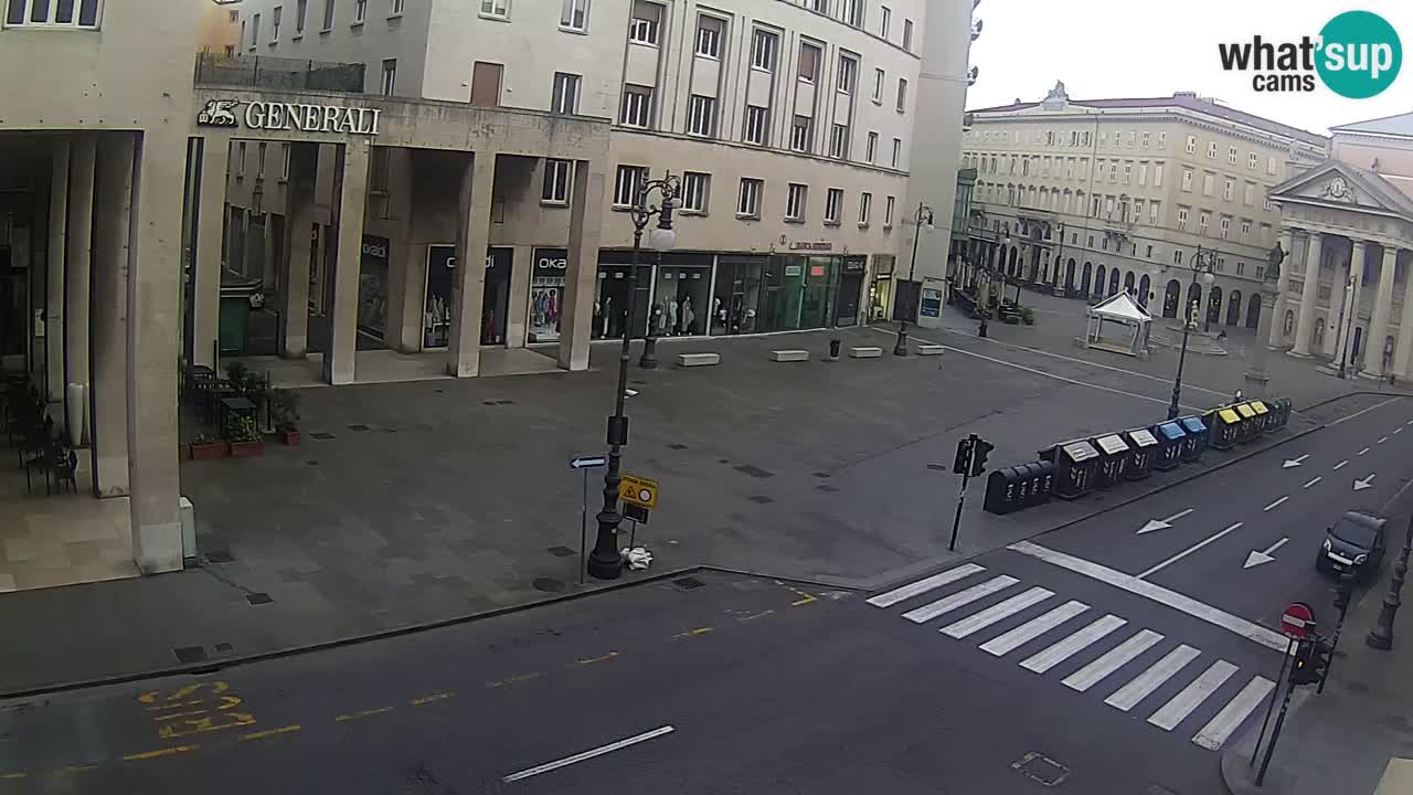 Trieste – Borsa square webcam live