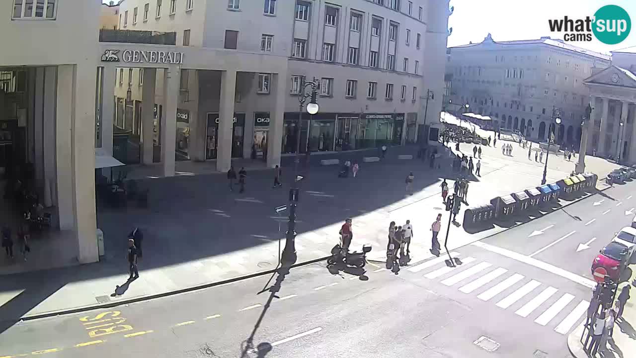 Trieste – Borsa square webcam live