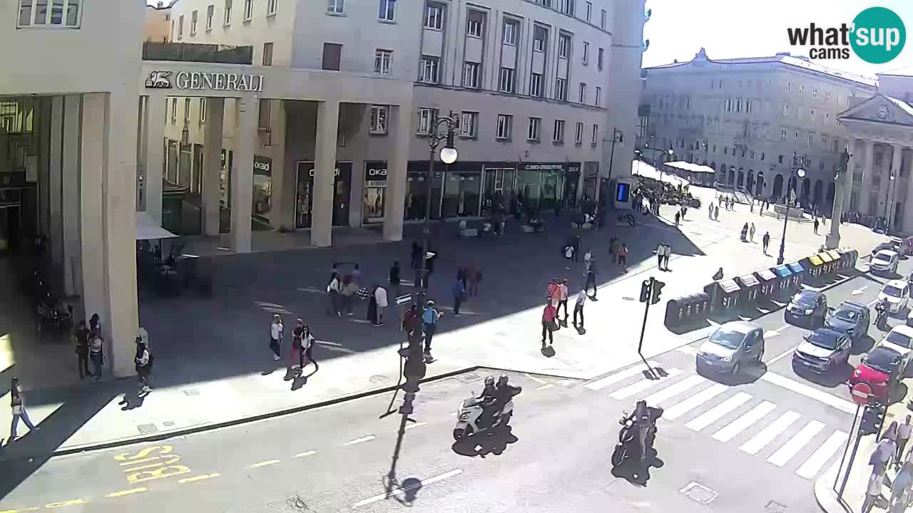 Trieste – Borsa square webcam live