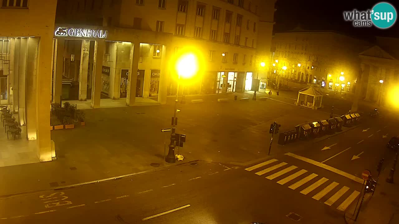 Trieste – Place de la Borsa webcam live