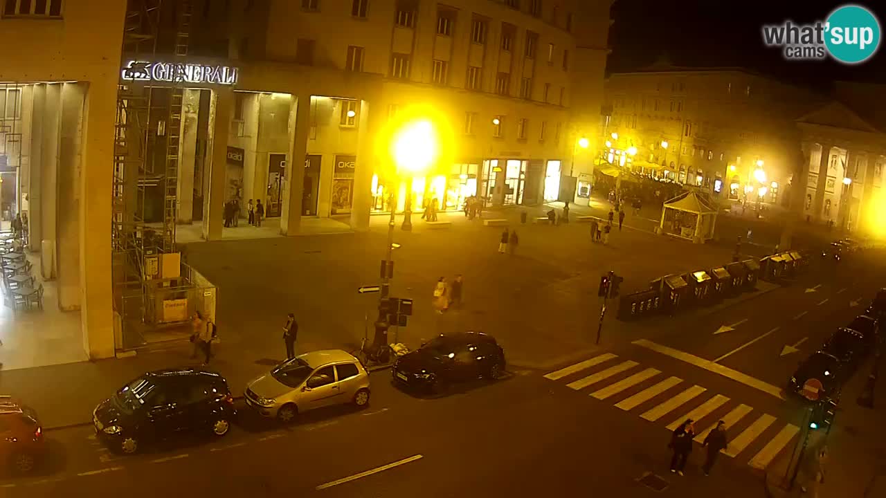 Trieste – Place de la Borsa webcam live