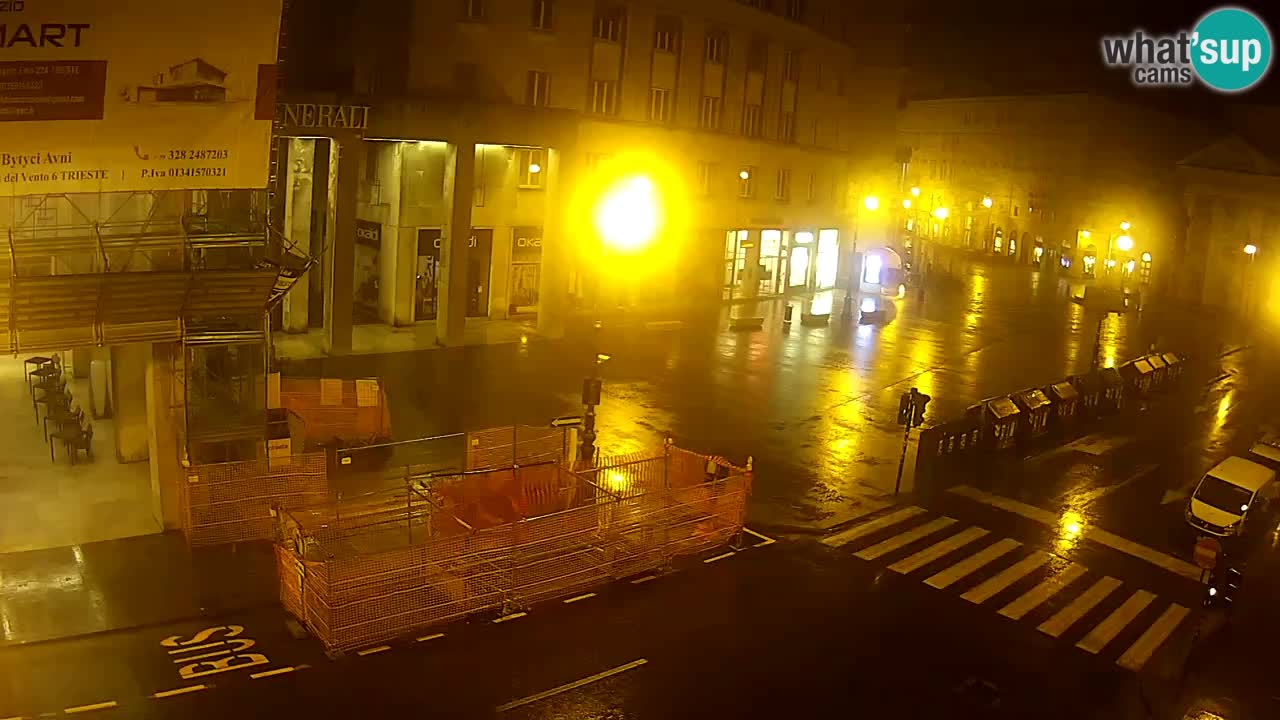 Trieste – Plaza de la Borsa webcam live