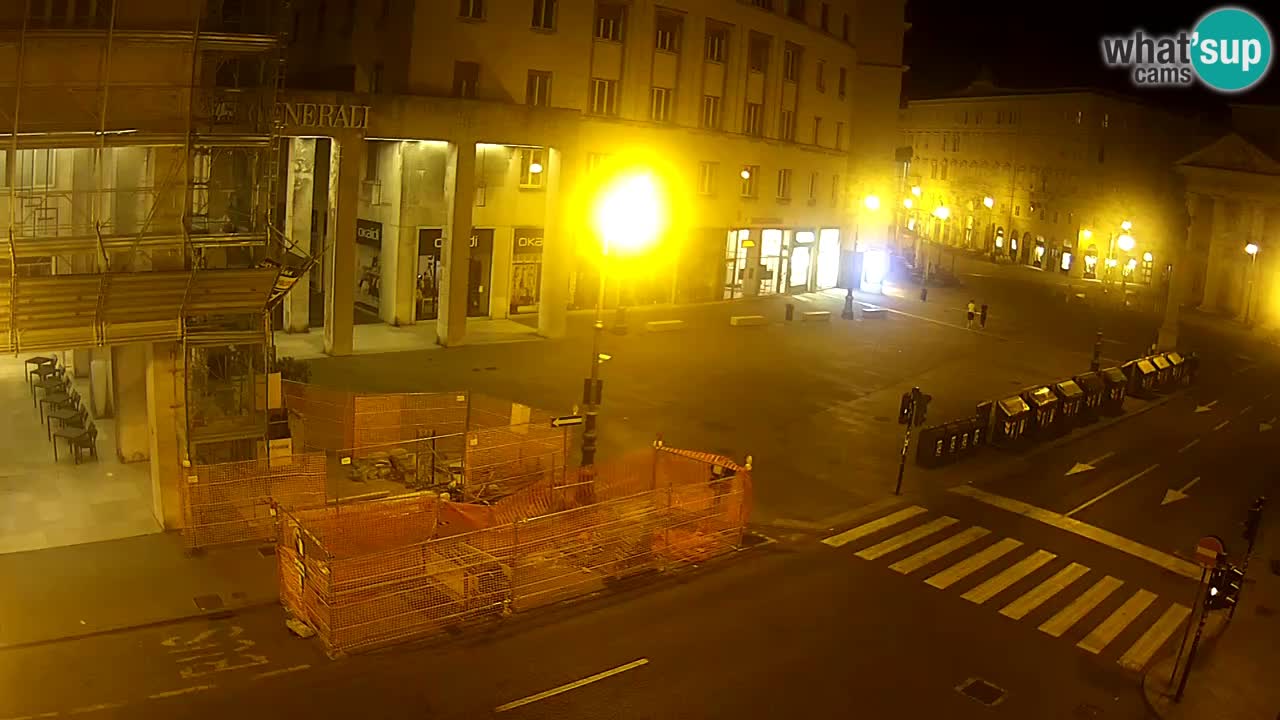 Trieste – Plaza de la Borsa webcam live