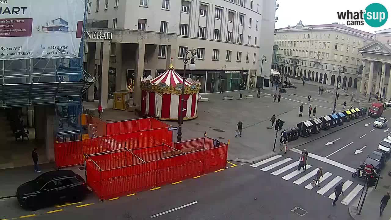 Trieste – Borsa square webcam live