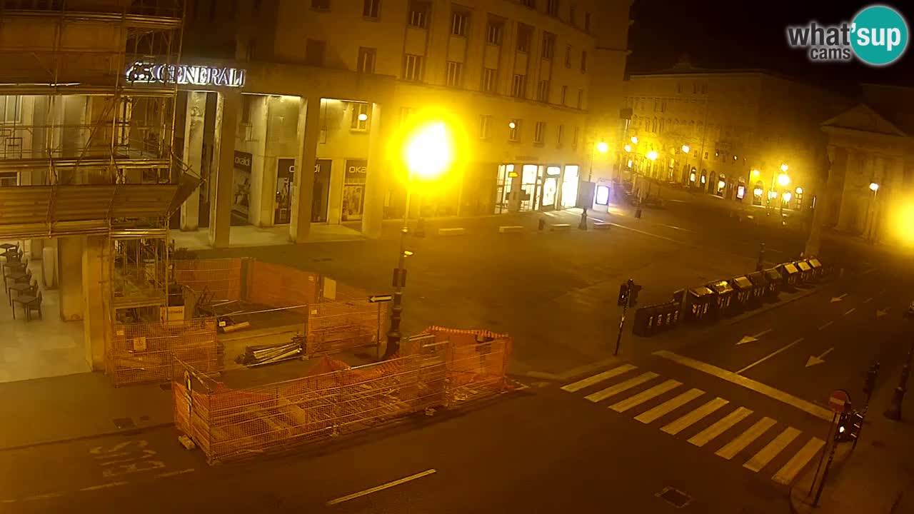 Trieste – Place de la Borsa webcam live