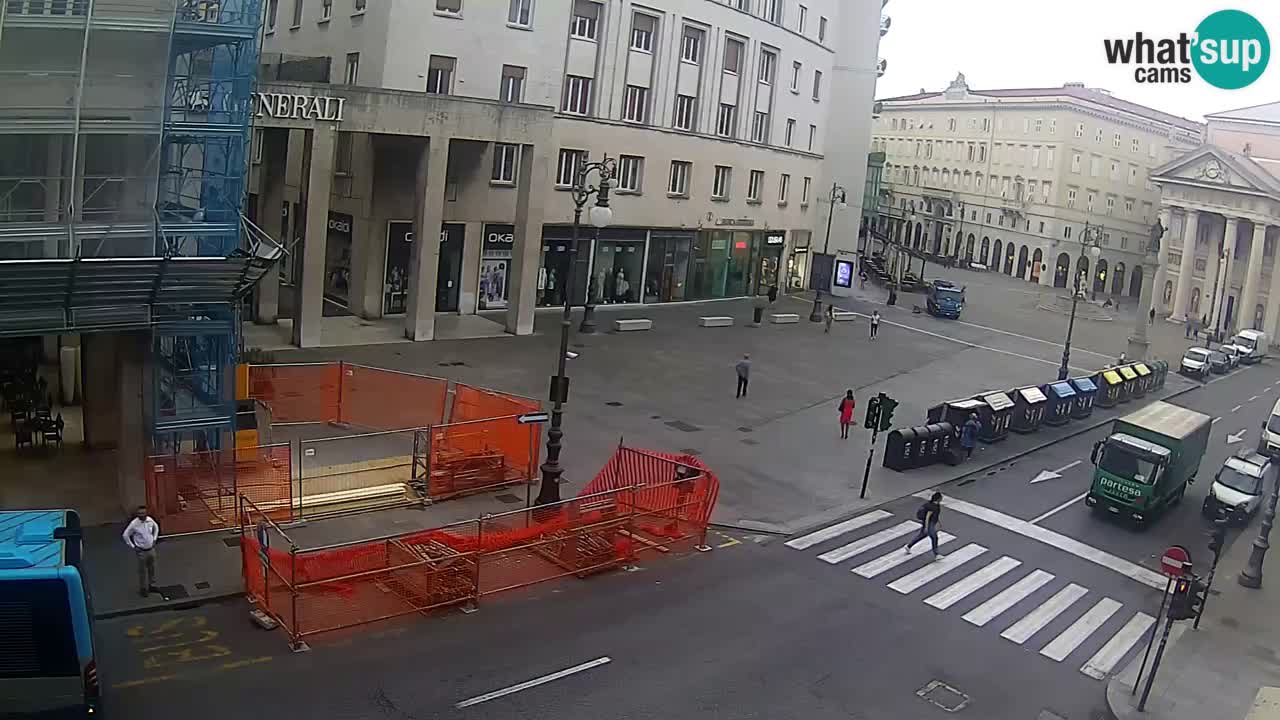 Trieste – Borsa square webcam live