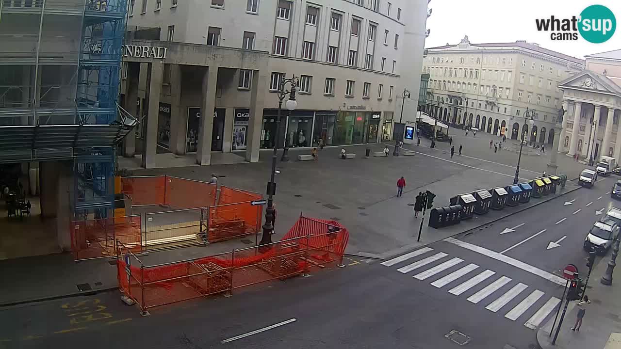 Trieste – Borsa square webcam live