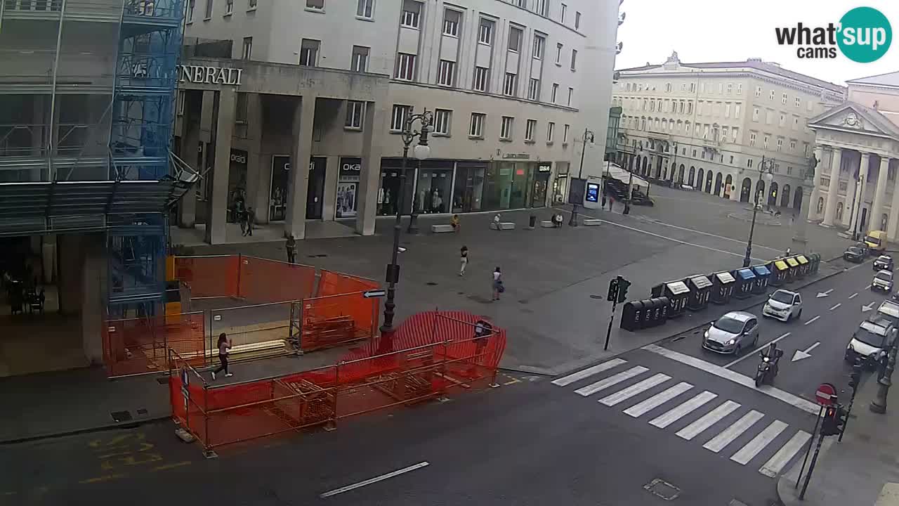 Trieste – Borsa square webcam live