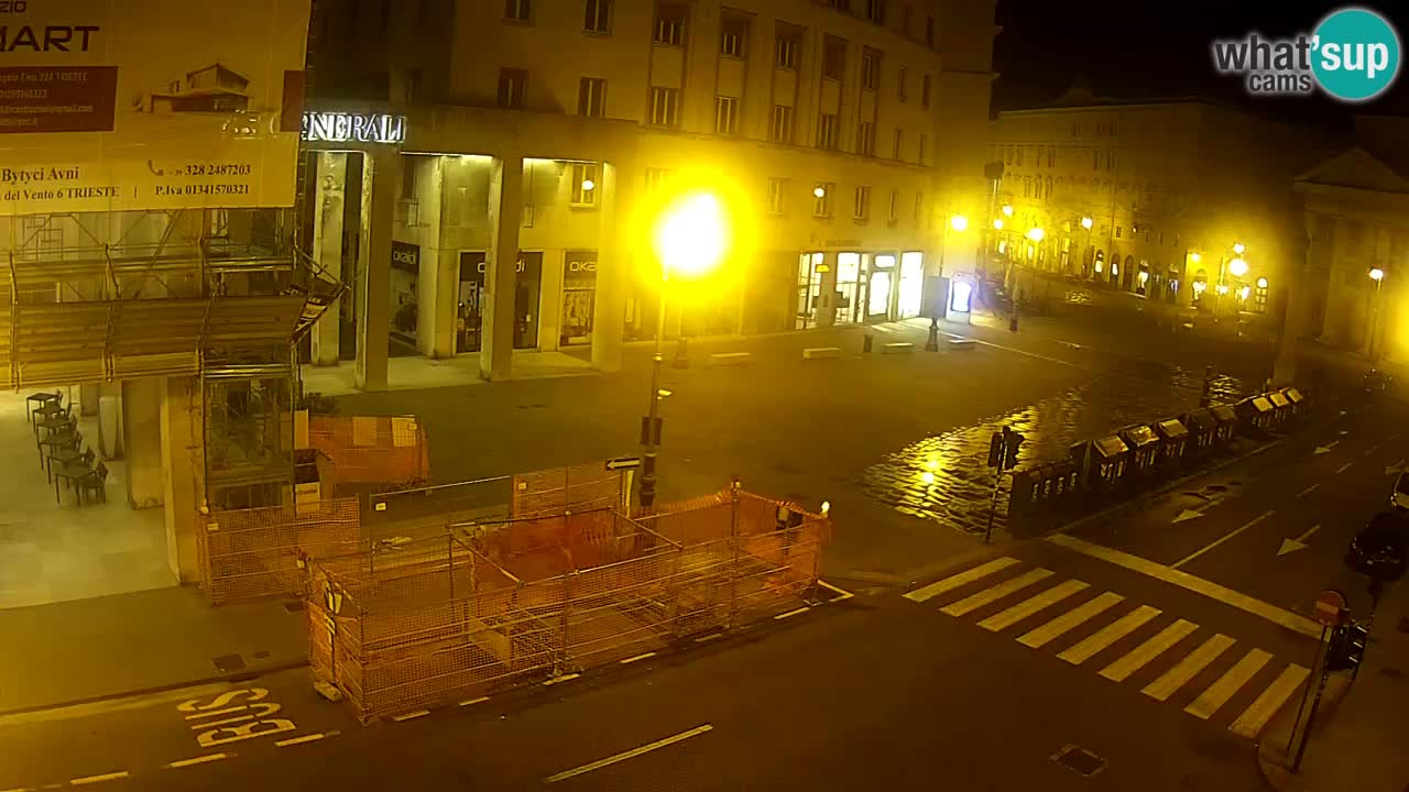 Trieste – Place de la Borsa webcam live