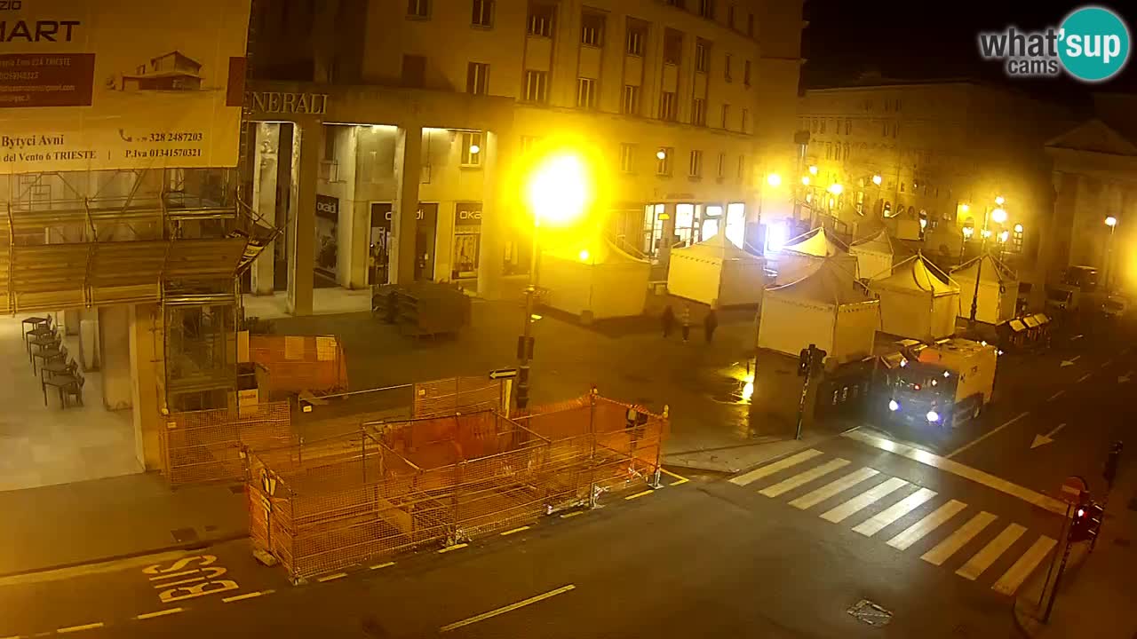 Trieste – Borsa square webcam live