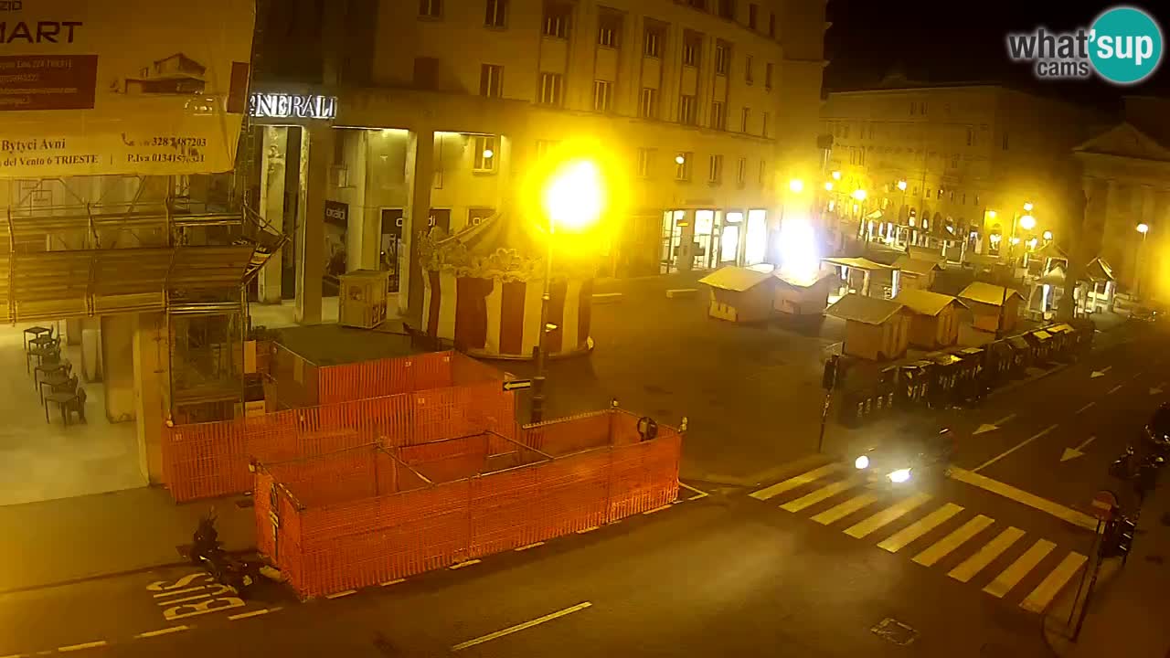 Trieste – Place de la Borsa webcam live