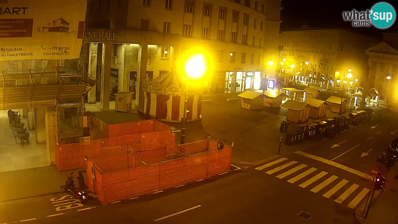 Trieste – Borsa square webcam live