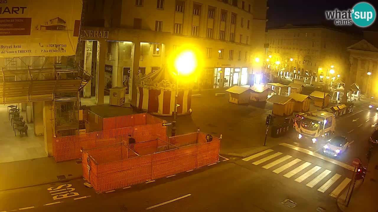 Trieste – Place de la Borsa webcam live