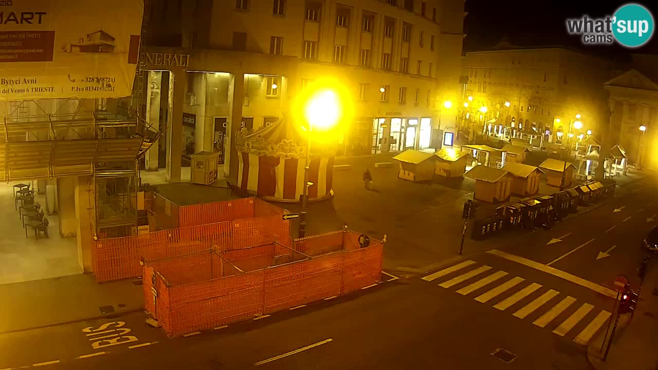 Trieste – Borsa square webcam live