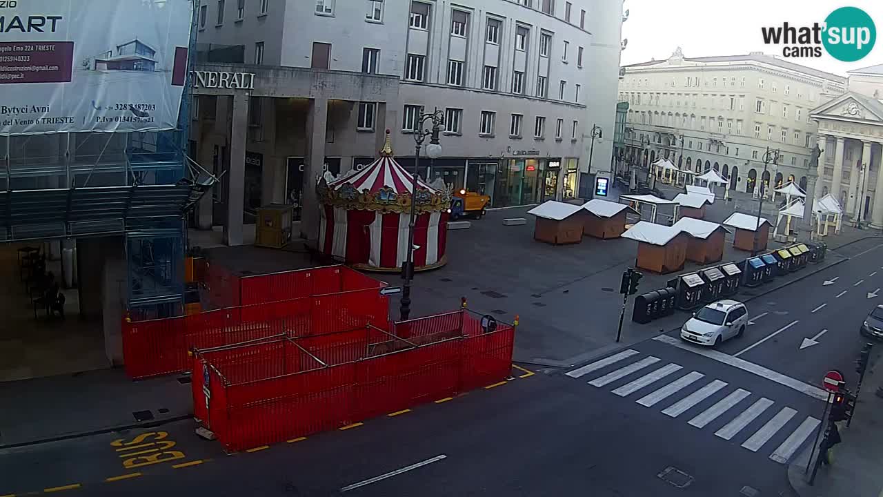 Trieste – Borsa square webcam live