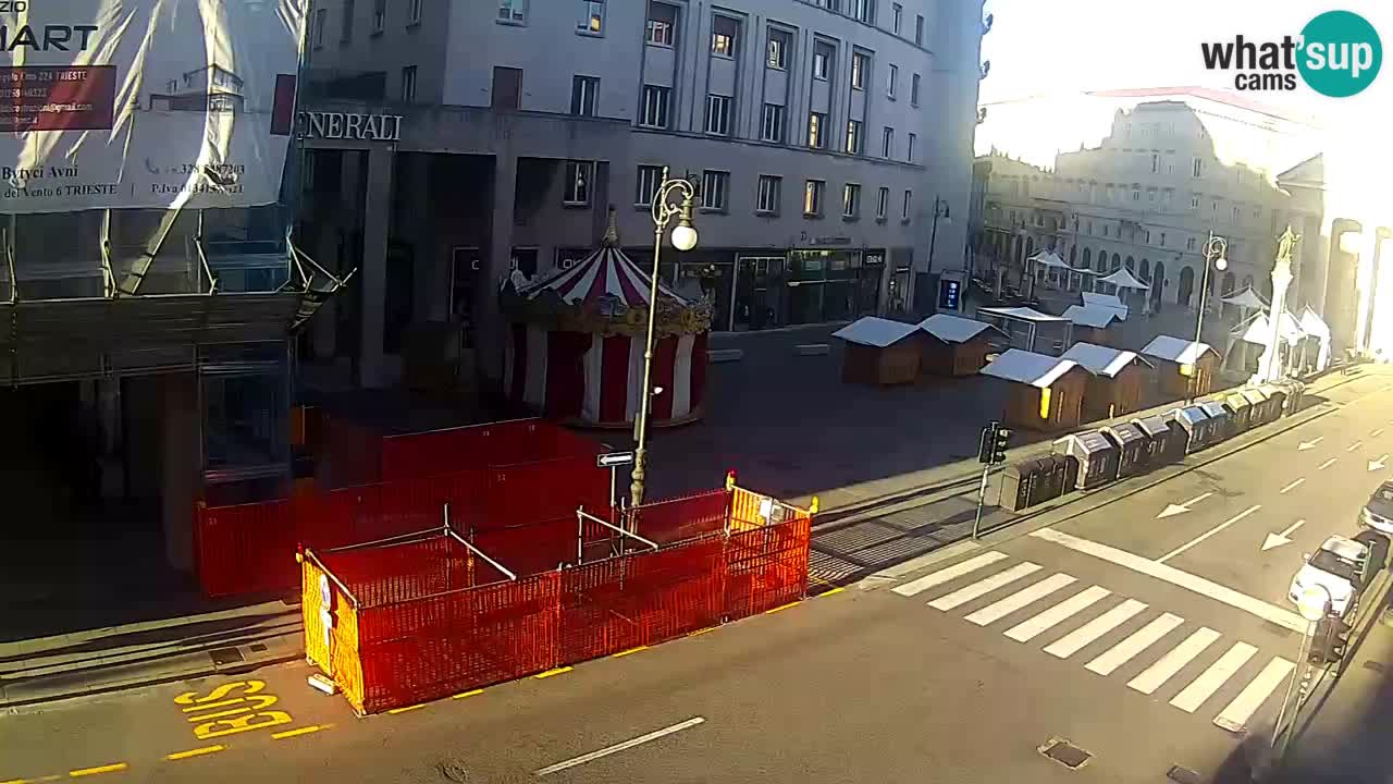 Trieste – Borsa square webcam live