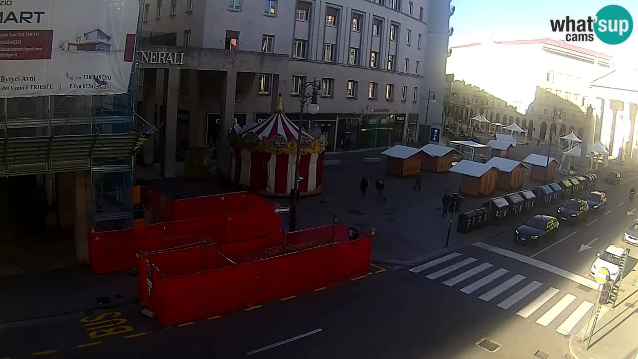 Trieste – Borsa square webcam live