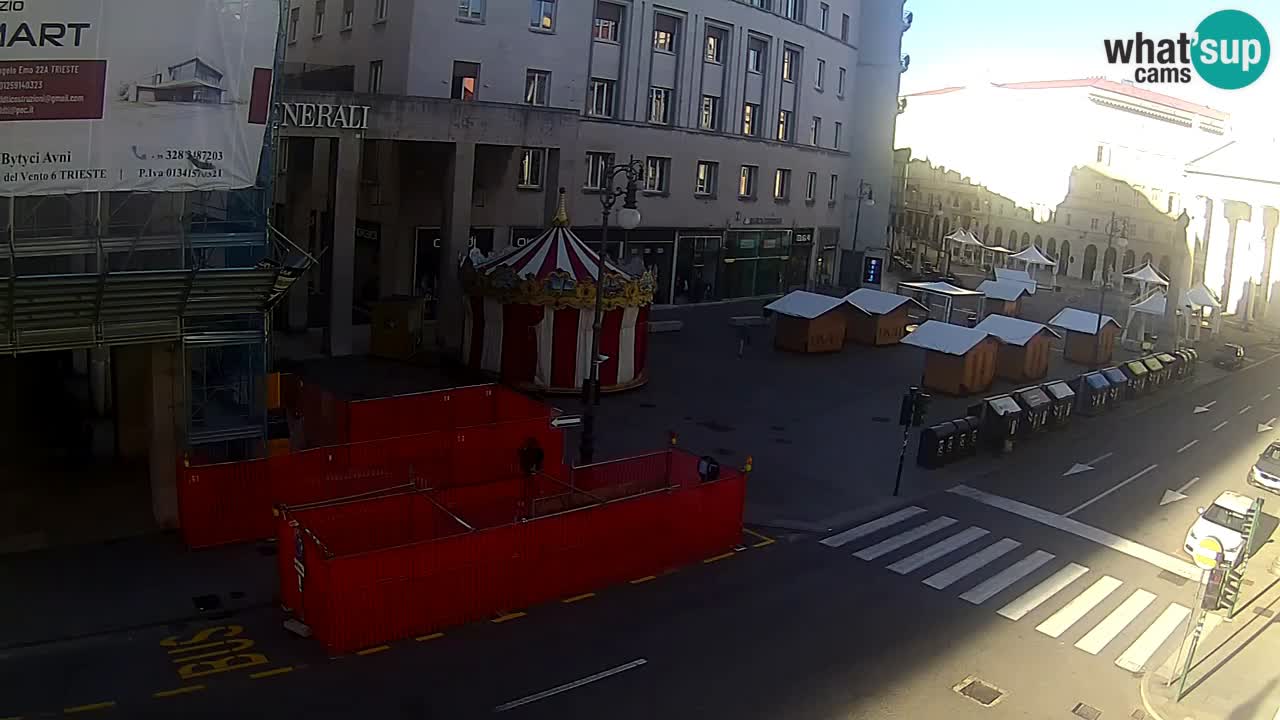 Trieste – Place de la Borsa webcam live