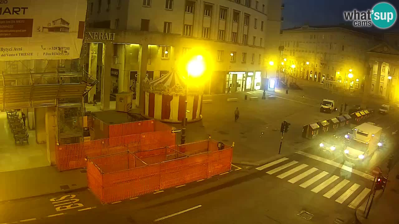 Trieste – Borsa square webcam live