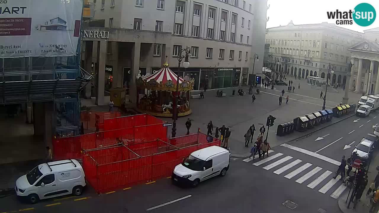 Trieste – Borsa square webcam live