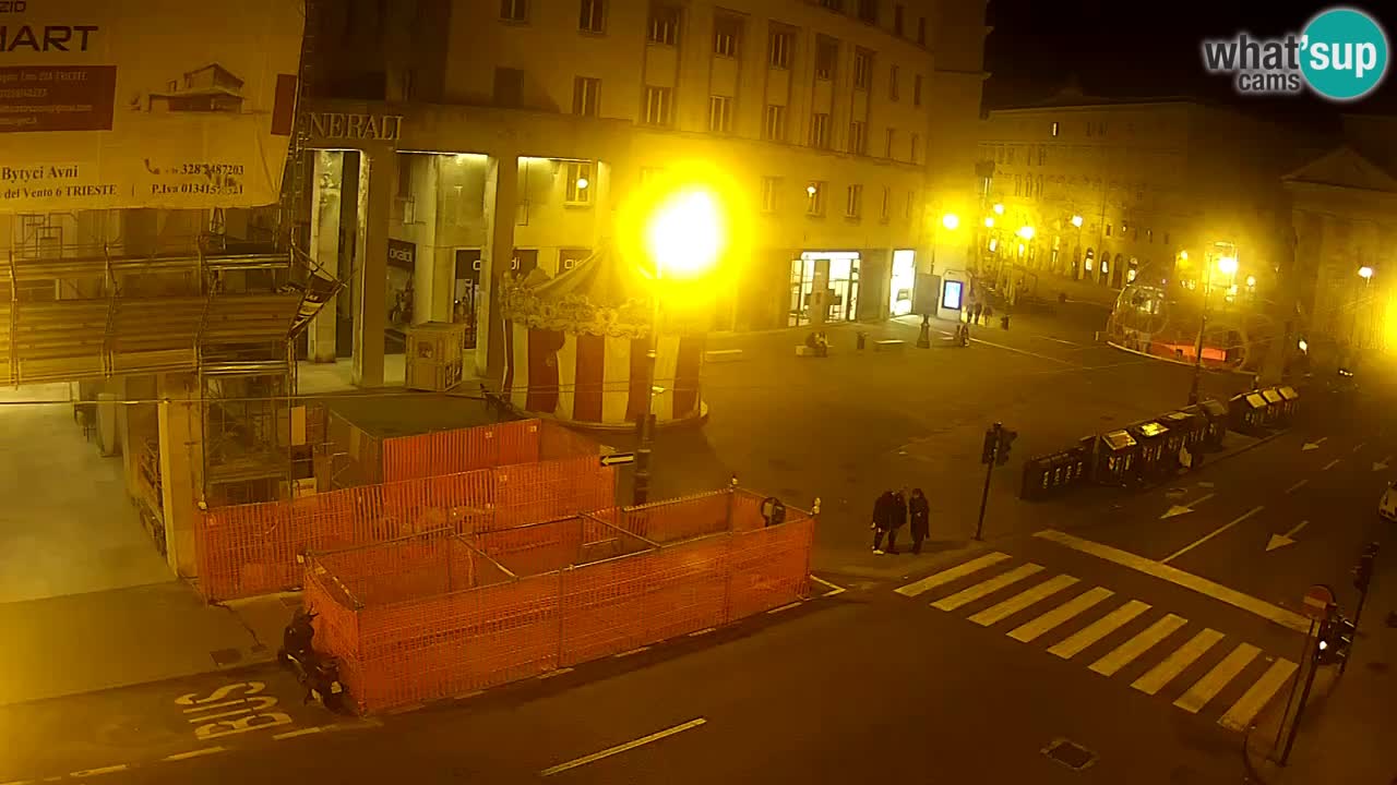 Trieste – Borsa square webcam live