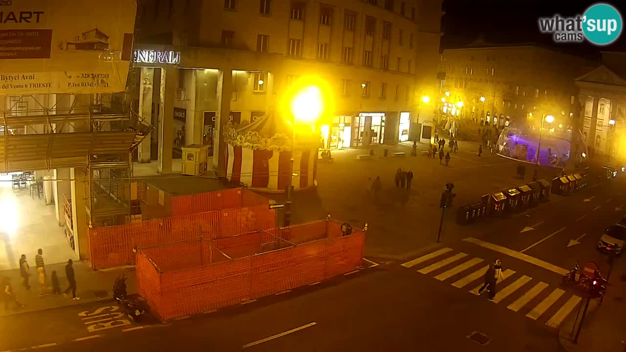 Trieste – Borsa square webcam live